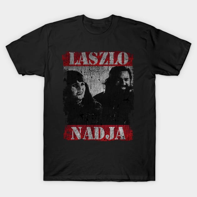 TEXTURE ART - Laszlo and Nadja T-Shirt by ZiziVintage